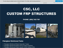 Tablet Screenshot of cscusa.biz